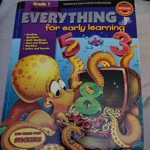 LARGE EVERYTHING FOR EARLY LEARNING BOOK- GRADE 1